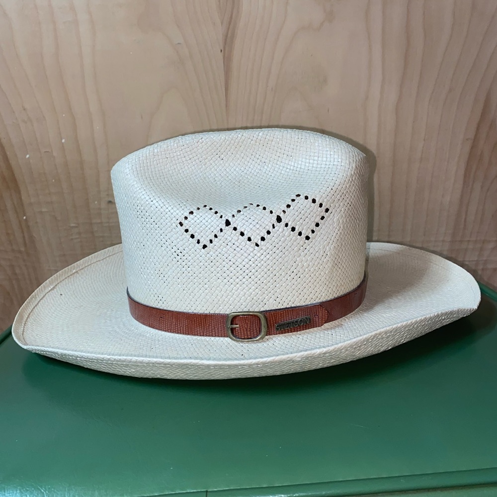Stetson Cowboy Straw Hat